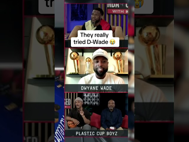 Kevin Hart went at DWade for being old 🤣 #shorts
