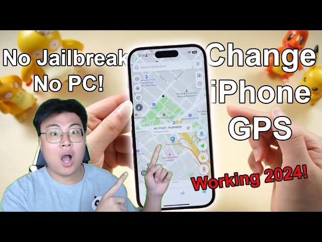 2024 How to Spoof Location on iPhone Without Computer | No Jailbreak, No PC-iOS 17 Support
