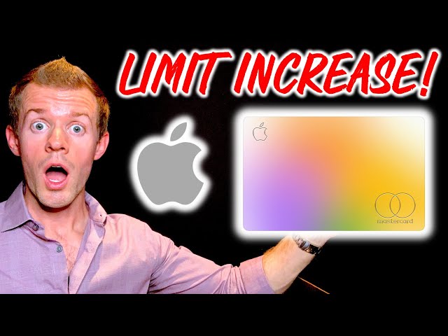 APPLE CARD CREDIT LIMIT INCREASE! (How to Increase Credit Limit on Apple Card)