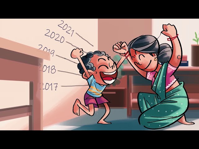 New Year Rituals With Mom | New Year New Me | Cute Animated Short Video on Childhood Nostalgia