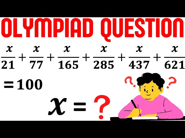 Olympiad Mathematics | Learn how to solve this Rational Equation | Math Olympiad Training