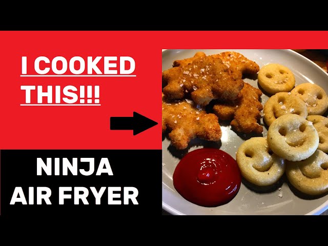 Ninja Foodi Air Fryer Frozen Foods || We are Having Turkey Dinosaurs in a Ninja Foodi Air Fryer