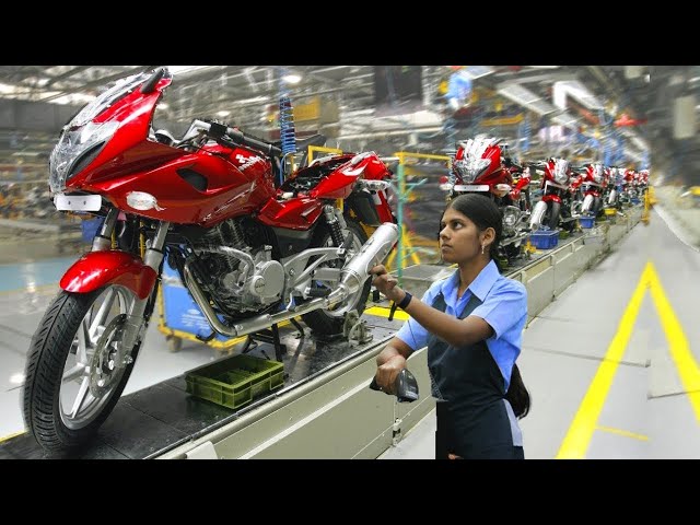 Bajaj Motorcycles Factory 2024: Manufacturing Indian Bike BAJAJ – Production & Assembly line