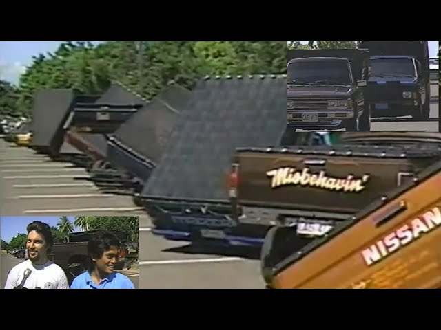 1980s Mini Trucks in Hawaii.  80slife Minitrucks 4k.
