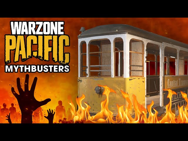 Warzone Pacific Mythbusters - TRAM FROM HELL
