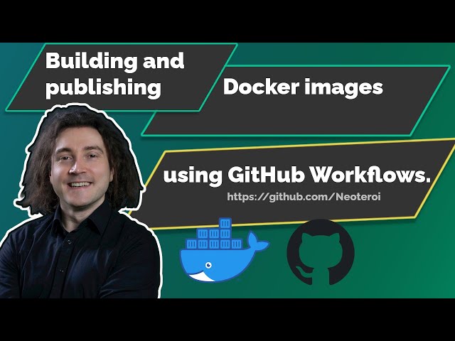 Building and publishing Docker images using GitHub Actions.