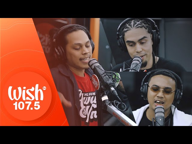 CLR, Deadkey, and Denial RC perform "Inday" LIVE on Wish 107.5 Bus