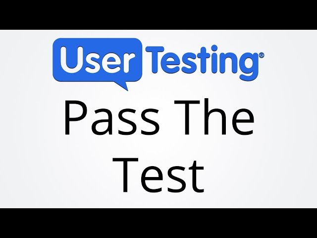 5 Tips to Pass the UserTesting Entrance Test with Examples