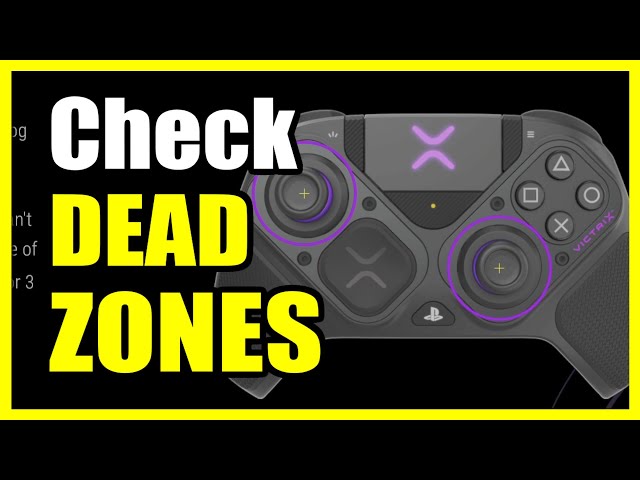 How to Check your Deadzones for Thumbsticks on Victrix Pro BFG Controller on Control Hub App