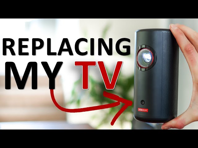 Are Televisions becoming OBSOLETE? - Nebula Capsule 3 Laser (mini projector)
