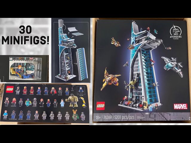 New LEGO UCS Avengers Tower leaked box images!!!!