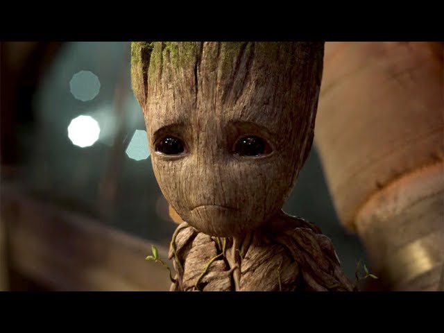 Guardians Of The Galaxy Vol. 2 Best Scenes - Baby Groot Best Moments