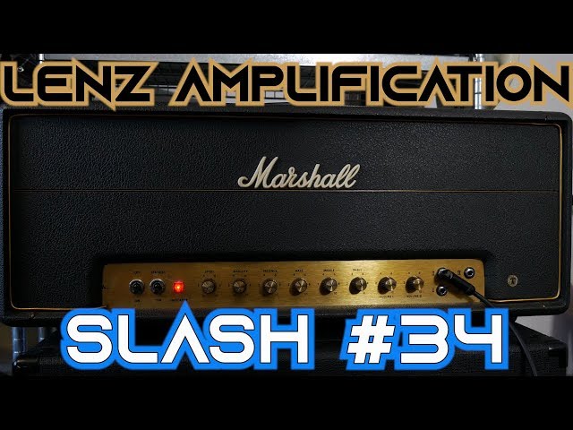 1971 Marshall JMP with SLASH #34 Mod | Marshall Mods