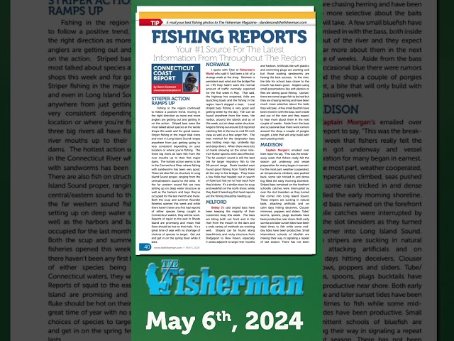 May 7th 2024 New England Digital Fisherman Magazine Is Out NOW!