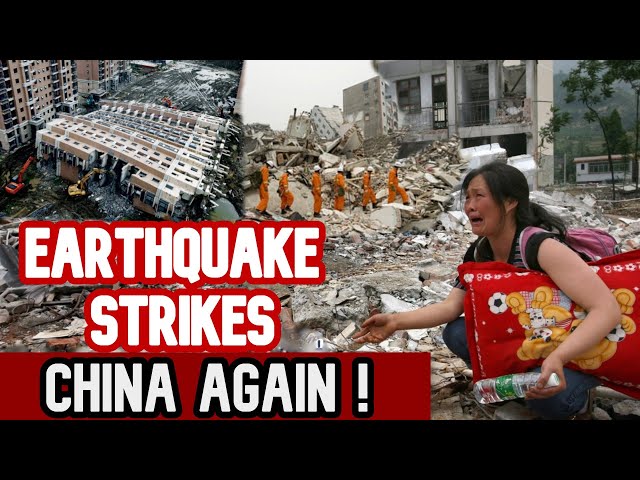Earthquake Strikes China Again over 1500 injured and over 175 dead !