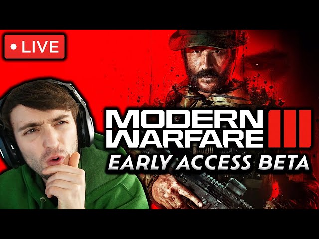 FIRST TIME ON MW3! | MODERN WARFARE 3 EARLY ACCESS BETA GAMEPLAY LIVE