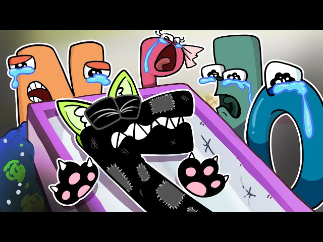 [Animation] Alphabet Lore But Cat Girl💕 & Sad Love Story | Alphabet Lore, Rainbow Friends Meme!