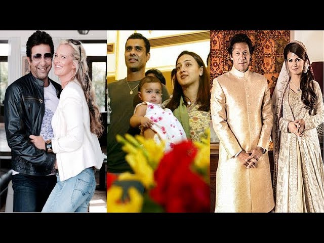 Top 5 Pakistani Bowlers with their lovely Wives