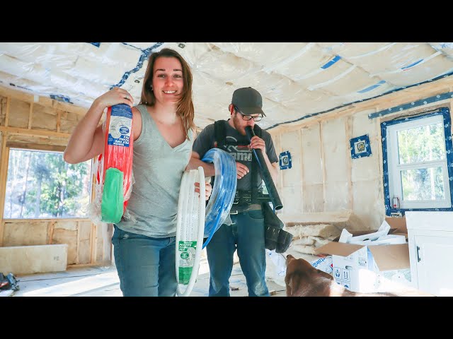 This Hasn't Been Easy | Plumbing Our Off Grid Home In The Mountains