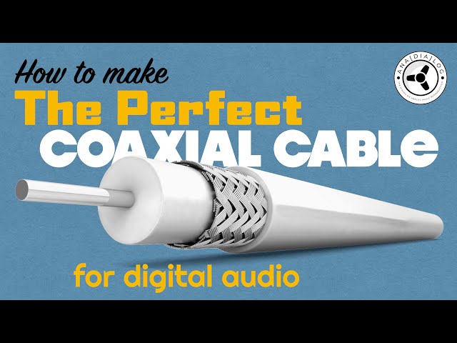 How to make the perfect coaxial cable for digital audio (SPDIF)