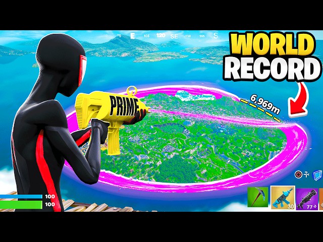 Breaking 22 World Records in 22 Minutes! (Fortnite)