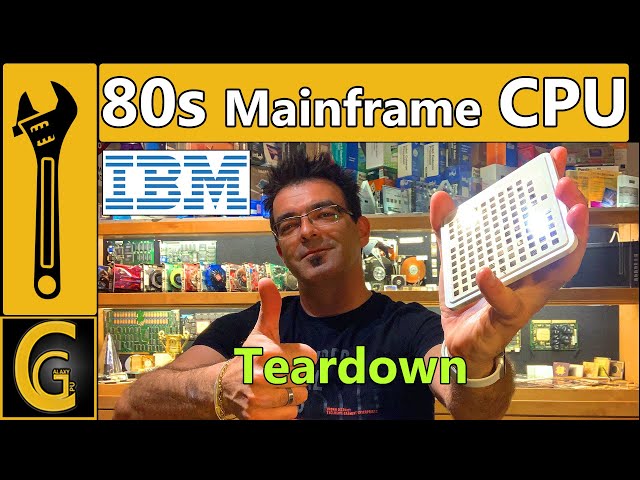 IBM S/3090 Mainframe TCM Monster CPU - TEARDOWN