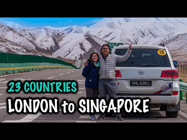 Singapore Car Road Trip from London via Iran, China, Bosnia, Kyrgyzstan to Singapore