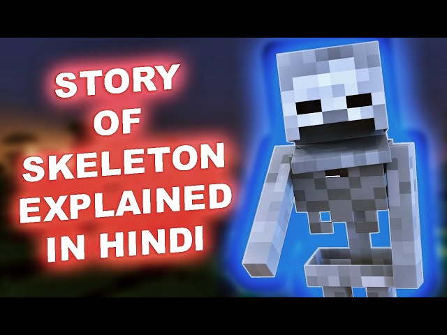 Minecraft Skeleton Story Explained in Hindi | Minecraft Mysteries Episode 7 | Story of Skeletons