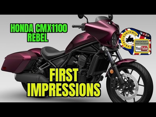 Honda CMX1100 Rebel first impressions: (Timecodes)