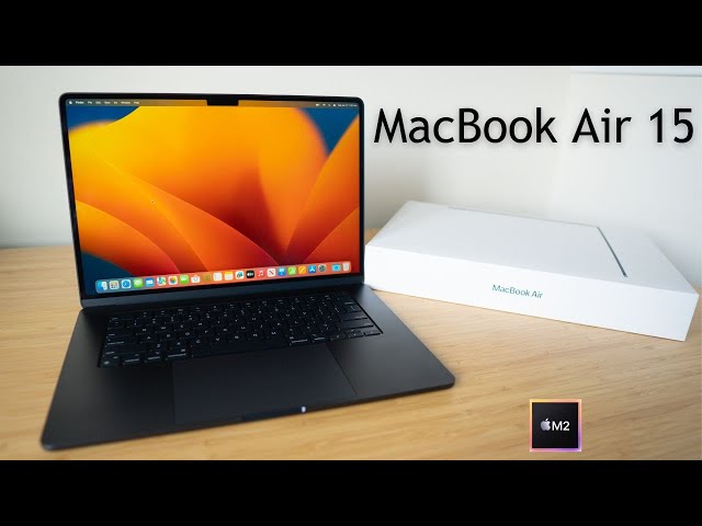 Apple MacBook Air 15 Unboxing (Midnight) - The PERFECT Size!
