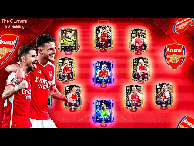 Arsenal - Best Special Squad Builder! The Gunners Squad In FC Mobile