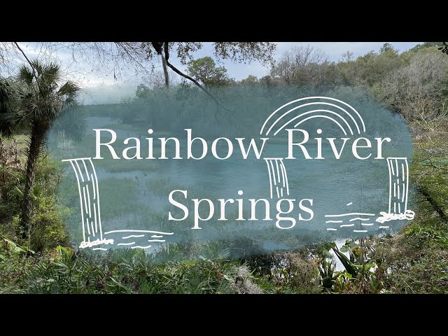 There are Waterfalls in Florida | We Went Geocaching! | Rainbow Springs State Park, Dunnellon, FL