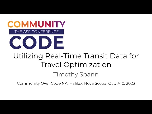 Utilizing Real-Time Transit Data for Travel Optimization