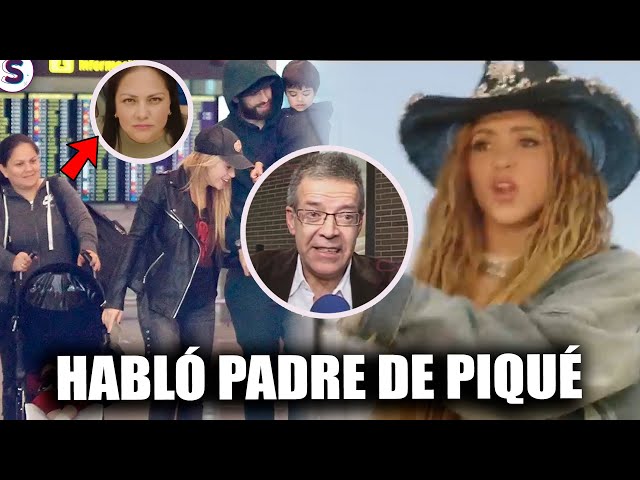 Padre de Gerard Piqué reacciona a el JEFE La canción de Shakira, Ella es Lili Melgar