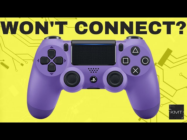 PS4 Controller Won't Connect? Quick Fix Now!