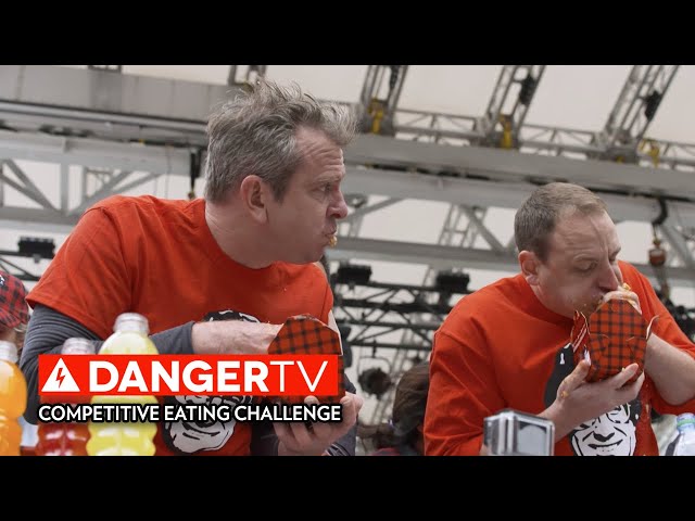 Competitive Eating Competition with no Training? | Tougher Than It Looks