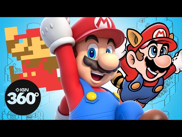 Every Super Mario Game Ever in 360