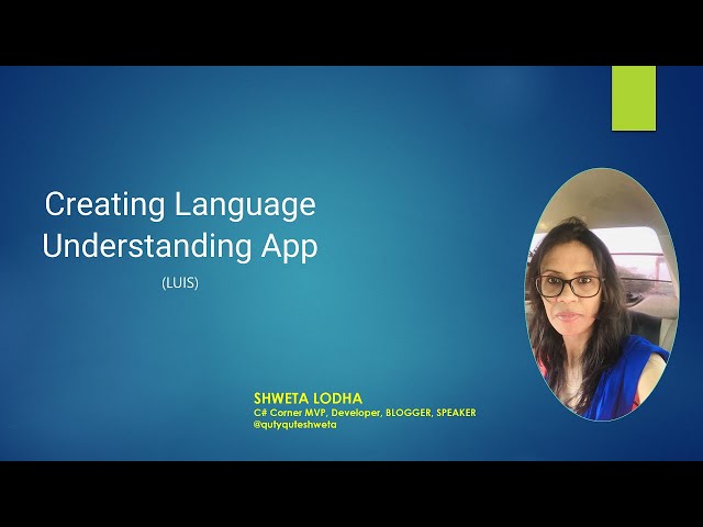 Creating Language Understanding Application using Azure and LUIS