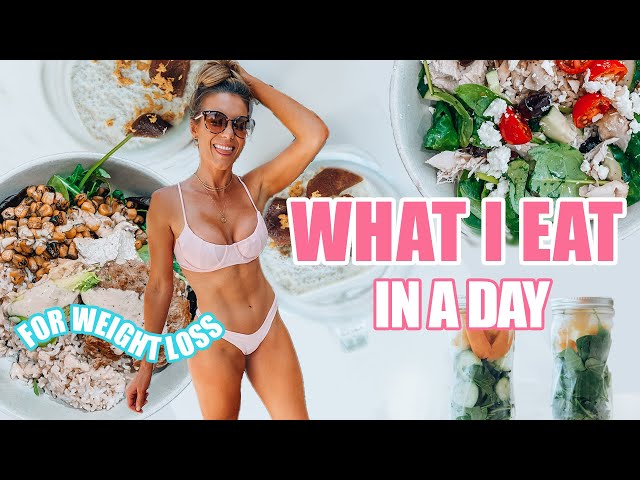 WHAT I EAT IN A DAY to Lose Weight | Realistic full day of eating