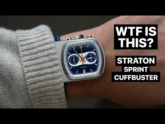 WTF is this watch? The Straton Sprint "Cuffbuster"
