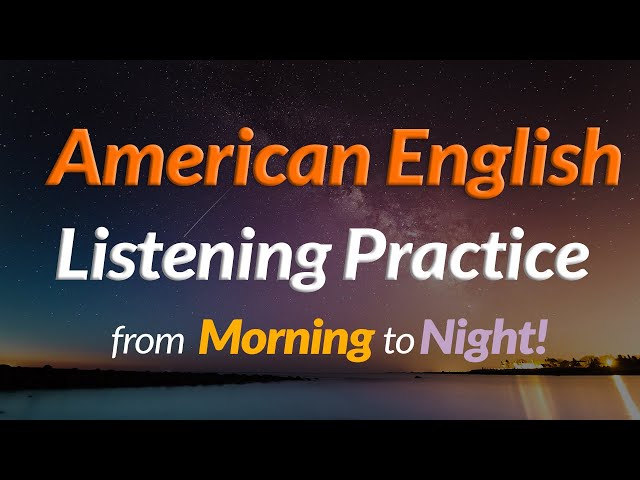 24 Hours Listening Practice Level 4 | Improve Vocabulary | American English Conversation ✔