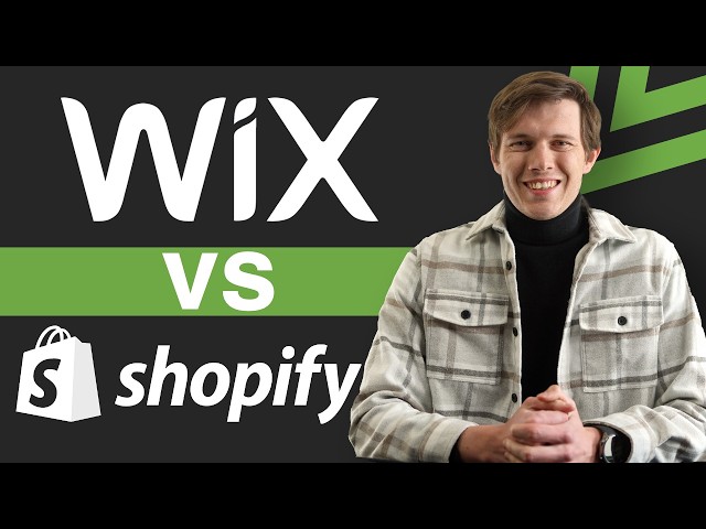 Shopify vs Wix in 2024 (Best eCommerce Website Builder)