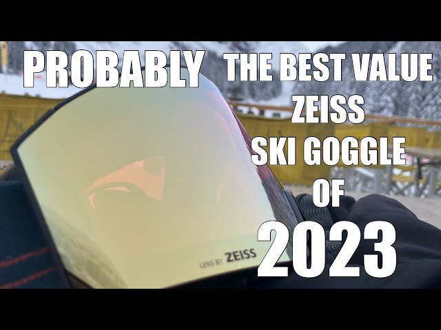 PROBABLY THE BEST VALUE ZEISS SKI GOGGLE 2023 REVIEW 4K