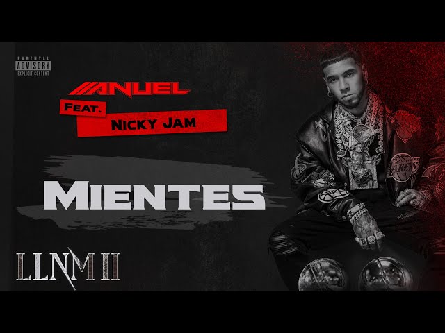 Anuel AA, Nicky Jam - Mientes (Visualizer Oficial) | LLNM2