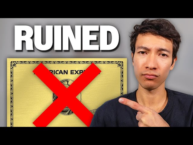 The #1 Problem with the Amex Gold Card