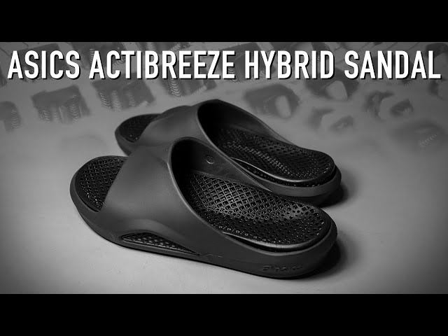 ASICS ATICBREEZE SANDEL 鞋評心得 / 2580 元的恢復拖鞋有需要嗎？3D 列印結構腳感超特別！穿上之後雙腳超舒服～