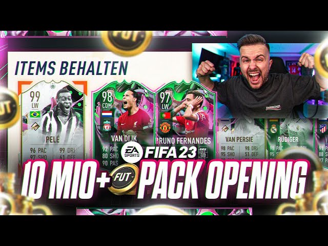 Ich bin REICH 😍💸 10 MILLIONEN COINS Spieler GEZOGEN 😮‍💨 FIFA 23 Shapeshifters Pack Opening