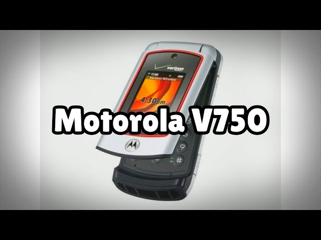 Photos of the Motorola V750 | Not A Review!