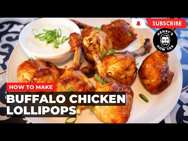How To Make Buffalo Chicken Lollipops | Ep 568