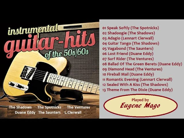 GUITAR HITS OF THE '60s album (Covers by Eugene Mago)